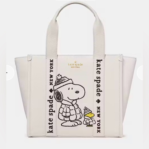 Peanuts X KSNY Snoopy Small Tote MSRP $399 - Picture 16 of 17